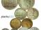 Zestaw starych franków - 5 szt.