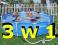 3w1 BASEN BESTWAY STELAZ 305 x 76 POMPA FILTR GWAR