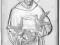 Srebrny RYNGRAF Sw. Franciszek Slub OBRAZEK grawer