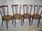4 zgrabne krzesła SECESJA, Thonet