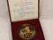 Medal Golub Dobrzyń Zamek XXV lat PTTK Etui TANIO!