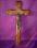 Piękny przedwojenny krzyż z Jezusem