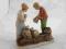 FIGURKA CERAMICZNA ANGIELSKA PARA CHŁOPKÓW 19,5 CM