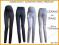 SPODNIE CIĄŻOWE  RURKI CZARNE, BIAŁE z paskiem 38