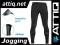 SPODNIE JOGGING - LYCRA, NOWOCZESNY ODBLASK- XL