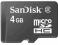 Nowe karty pamięci 4GB MICRO SD SANDISK