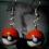 kolczyki pokeball modeliny pokemon
