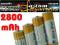 AKUMULATORKI AA R6 Ni-mH 2800 mAh - 4 szt   NOWOŚĆ