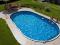Basen Ogrodowy  (STALOWY)   7.3 x3.7 x 1.2  MONTAŻ