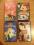 KRÓL LEW, BAMBI, PIOTRUŚ PAN, MULAN, 4 vhs Disney