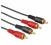 Kabel 2xRCA - 2xRCA cinch AUDIO OFC 10m HQ Gold