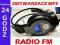 Słuchawki + Odtwarzacz mp3 microSD+ Radio FM M87