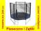 TRAMPOLINA 244 cm komplet - Piaseczno, Ząbki