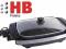 ELEKTRYCZNY GRILL HB HG1801R DWUDZIELNY 1800W W-wa