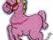 Kucyk konik pony termo naszywka haft aplikacja