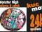 Talerze talerzyki 20,5 cm Monster High na urodziny