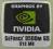 Naklejka Nvidia Geforce 9500M GS 512 18x18mm (254)