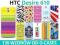 HTC Desire 610 | SLIM DESIGN Case ETUI+2x FOLIA