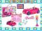 MEGA BLOKS BARBIE KABRIOLET 80223 KLOCKI w24h