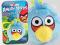 ANGRY BIRDS BRELOK KLIPS PLUSZ MASKOTKA NIEBIESKI