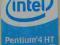 Naklejka Intel Pentium 4 HT 10x12mm (128)