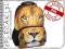LEW Plecak PHOTO ANIMAL - PLECAKI FULL PRINT LION