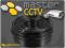 Przewód RG59 100m czarny żelowany masterCCTV CU