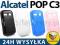 Alcatel POP C3 | FLEXmat Case ETUI + 2x FOLIA