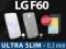 LG F60 | Ultra Slim Case ETUI +2x FOLIA