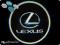 LED LOGO PROJEKTOR LOGO POWITALNE LEXUS FV