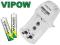 VIPOW Ładowarka uniwersalna CR866B + 2xAAA900mAh