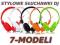 Słuchawki LTC Colors DJ Nauszne Stylowe 7-modeli
