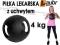 Piłka lekarska GUMOWA Z UCHWYTAMI 4kg Laubr Sport