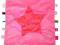 STARS różowy kocyk XXL z metkami LABEL LABEL 0+