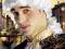 Peruka biała MARQUIS z kitką Mozart Casanova Barok