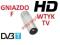 ADAPTER GNIAZDO F &lt;--&gt; WTYK TV DVB-T HD