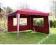 Pawilon ogrodowy 3 x 3 m - automat - bordo