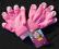 Rękawiczki Dziewczęce 2-częściowe Uniwersalne Nowe