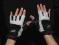 Rękawiczki na siłownię kulturytyczne skóra rozm. M