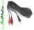 kabel Jack 3,5 stereo - 2 RCA ( 2RCA ) 7,5 m