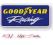 NASZYWKA termo GOODYEAR Racing haft 110mm x 40mm