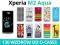 SONY Xperia M2 AQUA D2403| SLIM DESIGN ETUI+2x FOL