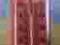 Termometr pokojowy plastikowy 15 cm różowy