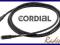 CORDIAL kabel mini jack 3,5mm , do słuchawek, 1,5m