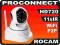 OBROTOWA KAMERA IP ROCAM WiFi HD720 P2P PTZ NIANIA