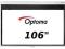 PANORAMICZNY EKRAN MANUALNY OPTOMA 106