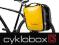 Crosso DRY BIG 2x30L sakwy rowerowe - żółte