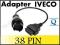 Adapter przejściówka IVECO 38 PIN Daily kabel OBD