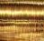 Mosiądz! Drut Mosiężny kolor złota fi 0.8 mm -10 m