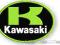 NASZYWKA termo naszywki Kawasaki haft 90mm x 65mm